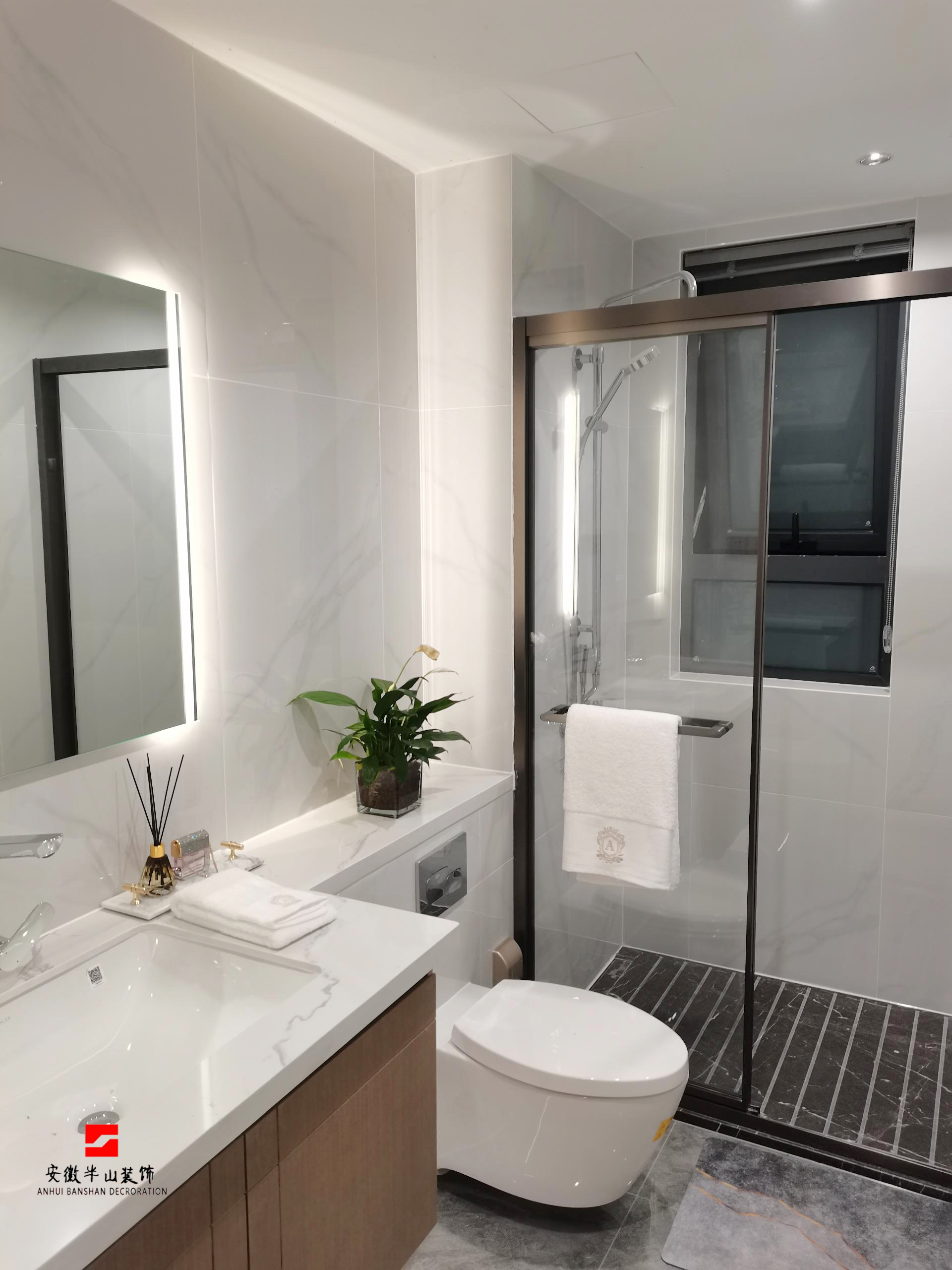 淮北.華松蘭墅香汐B戶型輕奢風樣板間裝飾工程(圖16) 衛(wèi)生間3.jpg
