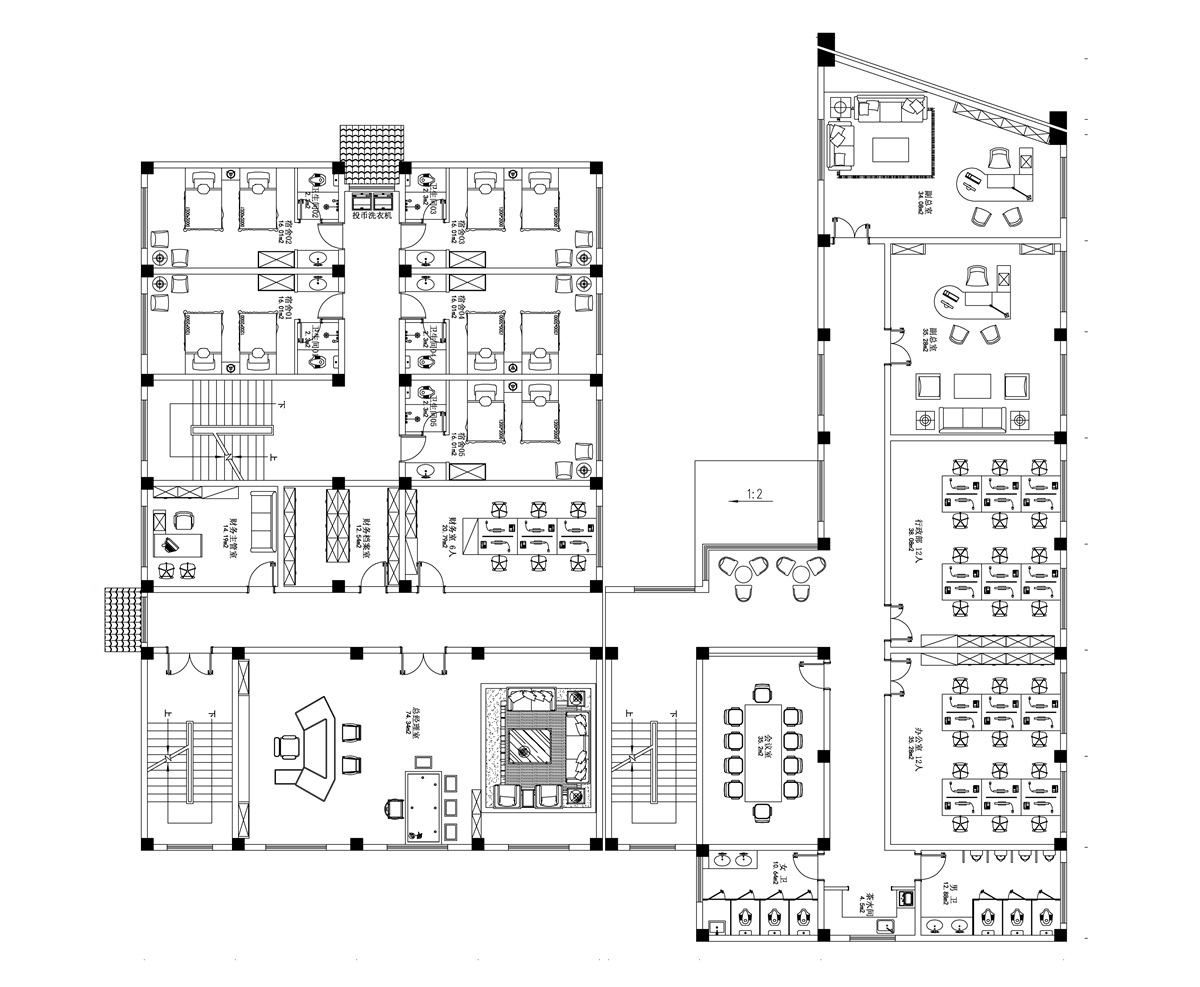 厵村民宿招商營銷中心裝修案例(圖5) 厵村民宿招商營銷中心裝修案例(圖5)