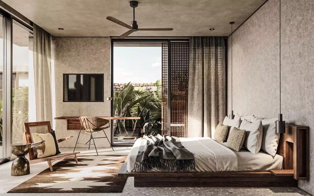 淮北民宿---侘寂風民宿客房設計(圖3) 淮北民宿---侘寂風民宿客房設計(圖3)