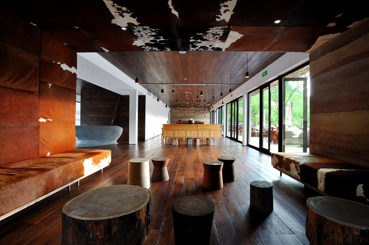 西黃山民宿高端餐廳裝修(圖2) 西黃山民宿高端餐廳裝修(圖2)