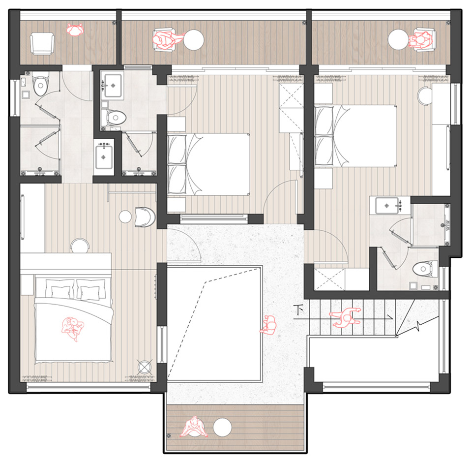 原木風(fēng)獨(dú)棟客房(圖1) 原木風(fēng)獨(dú)棟客房(圖1)