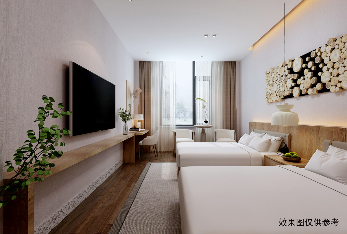 巢湖厵村CG02民宿現(xiàn)代客房裝修(圖4) 巢湖厵村CG02民宿現(xiàn)代客房裝修(圖4)