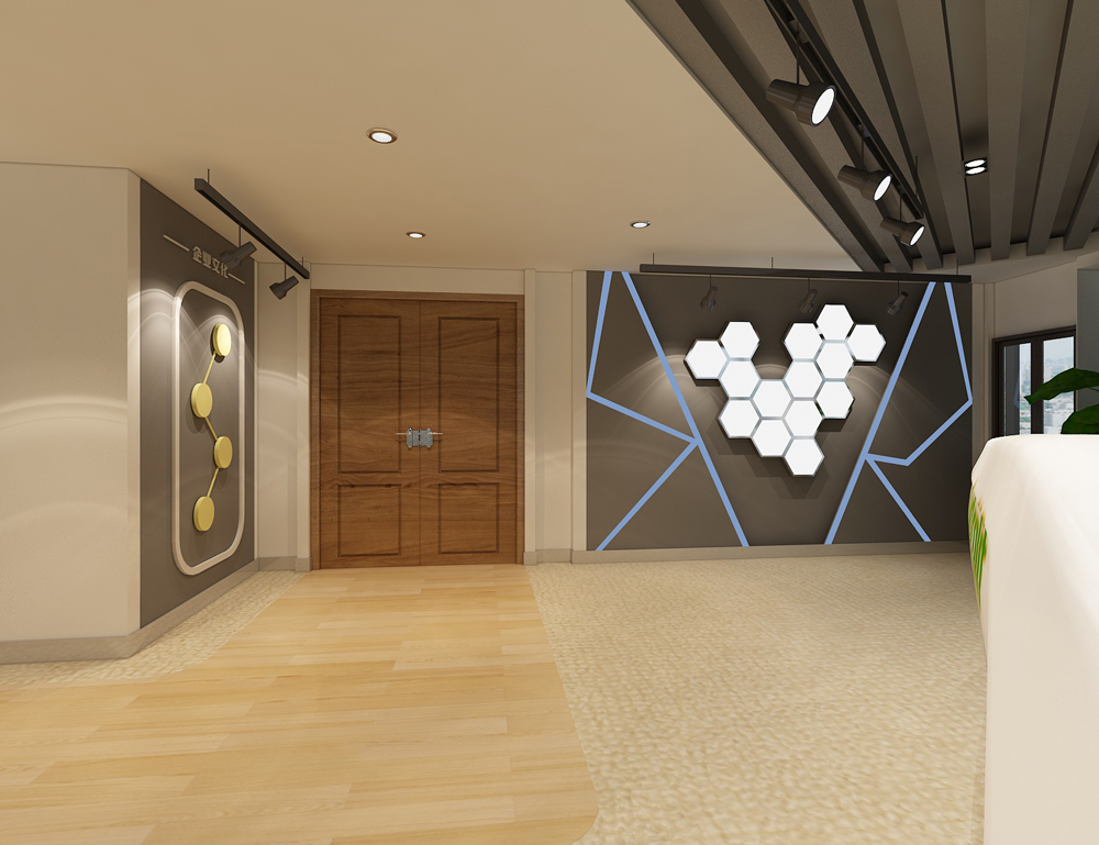 國科上海企業(yè)1350平方企業(yè)展廳裝修設計項目(圖1) 國科上海企業(yè)1350平方企業(yè)展廳裝修設計項目(圖1)