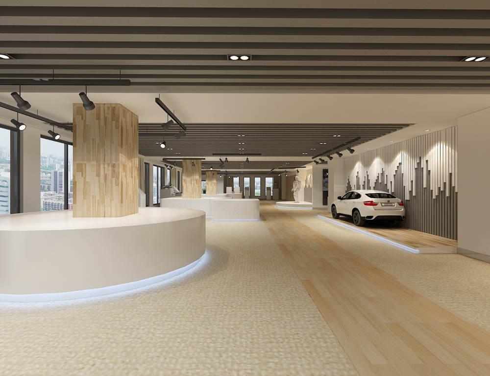 國科上海企業(yè)1350平方企業(yè)展廳裝修設計項目(圖3) 國科上海企業(yè)1350平方企業(yè)展廳裝修設計項目(圖3)