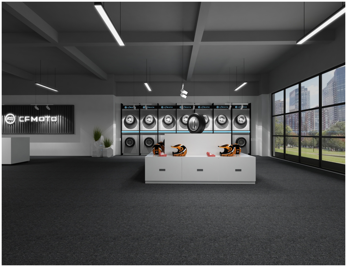 合肥警用裝備1200平方工業(yè)風展廳裝修(圖4) 合肥警用裝備1200平方工業(yè)風展廳裝修(圖4)