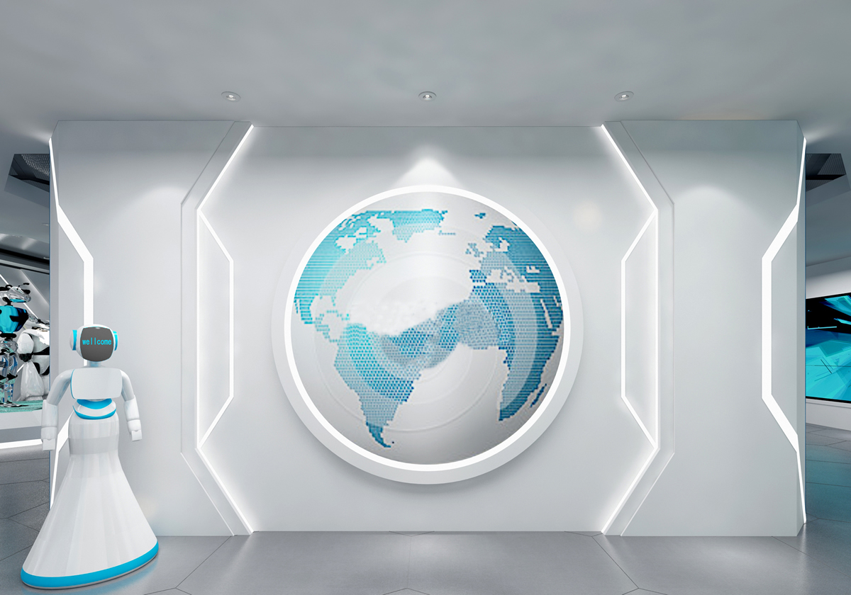 合肥機器人展廳裝修(圖6) 合肥機器人展廳裝修(圖6)