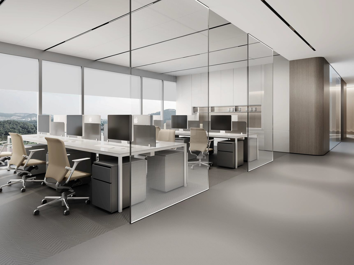 安然燃氣極簡風辦公室裝修設計項目(圖2) 安然燃氣極簡風辦公室裝修設計項目(圖2)