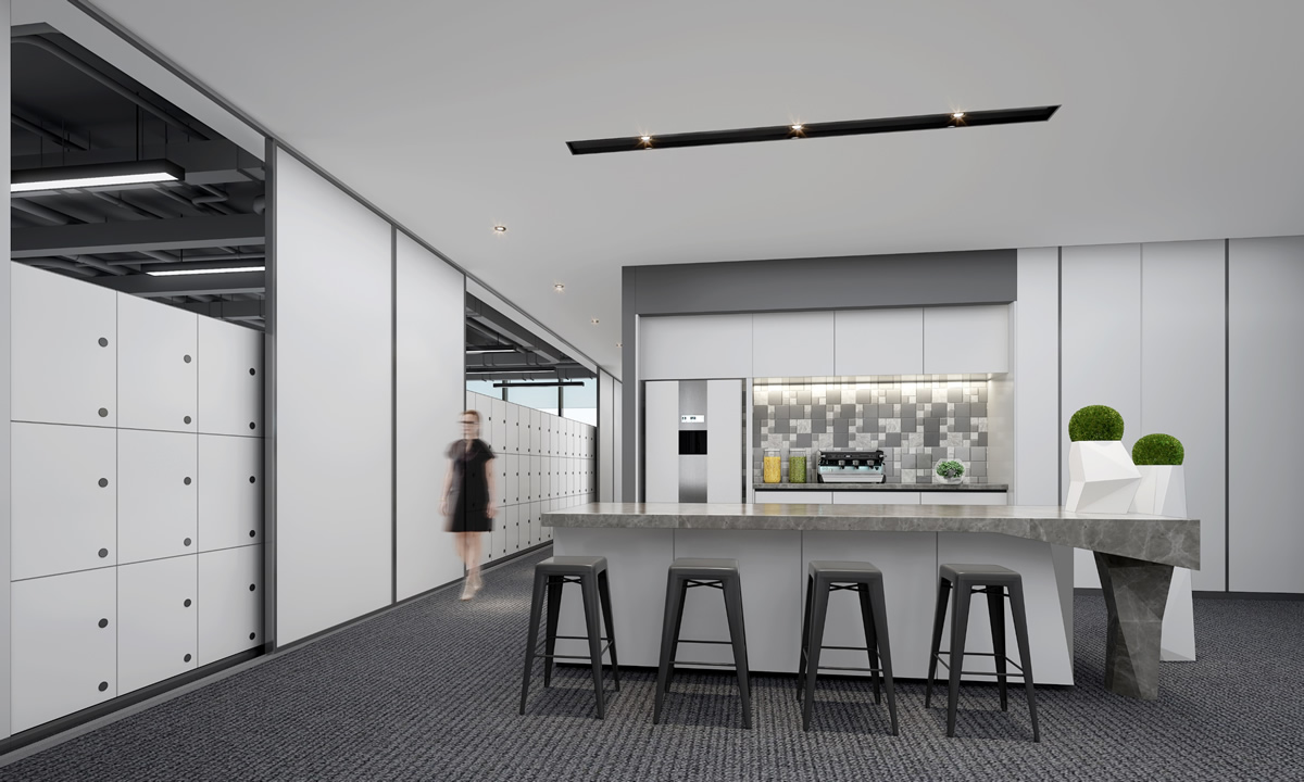 合肥西普工業(yè)園警用裝備1000平方辦公室裝修(圖3) 合肥西普工業(yè)園警用裝備1000平方辦公室裝修(圖3)