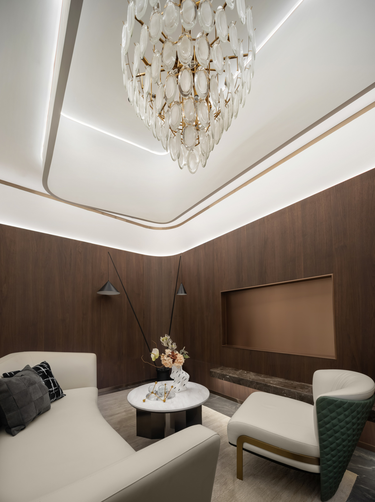 淮北·華松蘭墅頤景南區(qū)售樓部裝飾裝修工程(圖5) 淮北·華松蘭墅頤景南區(qū)售樓部裝飾裝修工程(圖5)