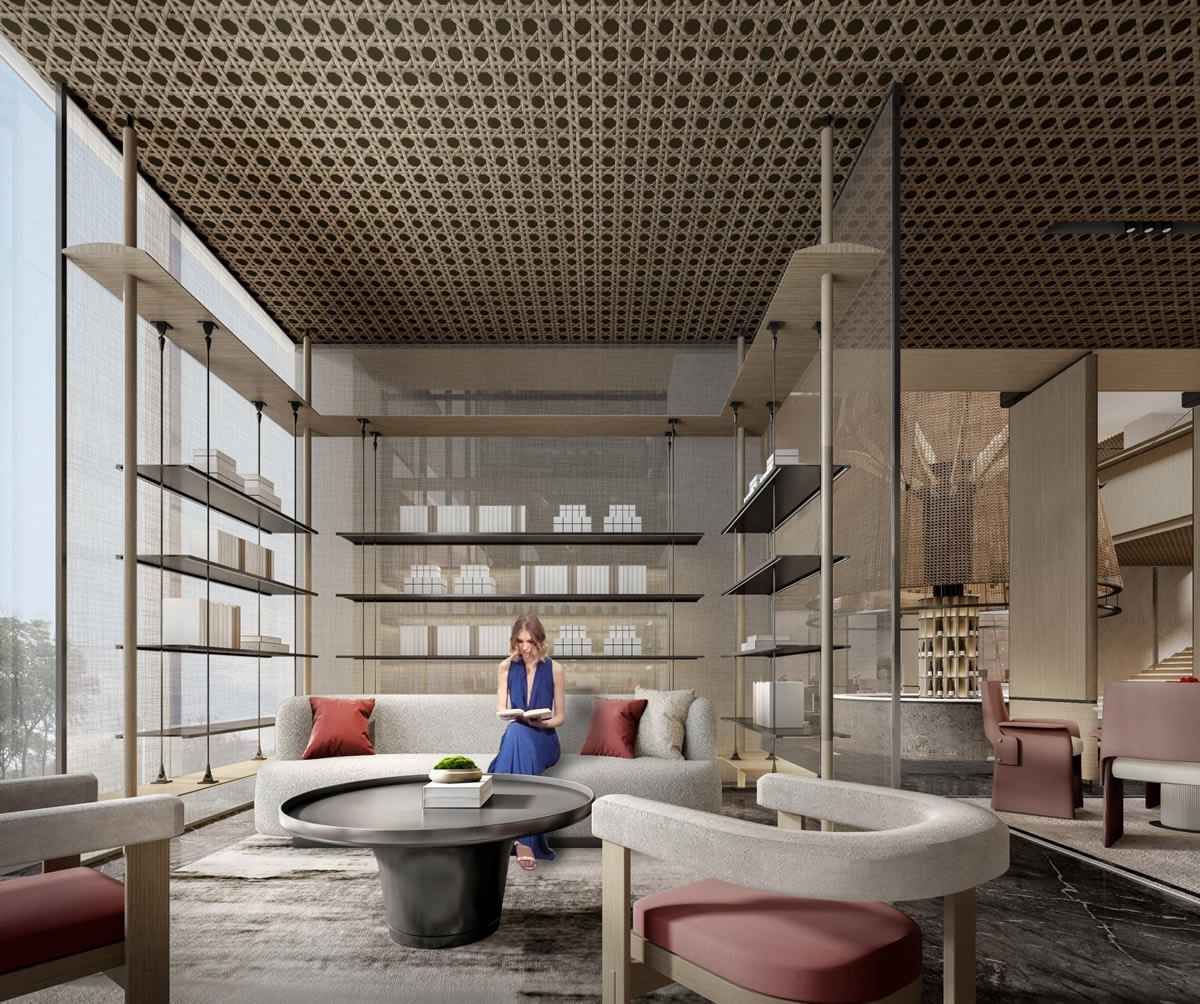 含山.錦繡華城售樓部新中式裝飾裝修工程(圖5) 含山.錦繡華城售樓部新中式裝飾裝修工程(圖5)