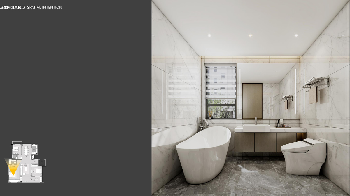 淮北華松籣墅香汐現(xiàn)代簡約風(fēng)洋房A戶型樣板間裝飾裝修項目(圖6) 淮北華松籣墅香汐現(xiàn)代簡約風(fēng)洋房A戶型樣板間裝飾裝修項目(圖6)