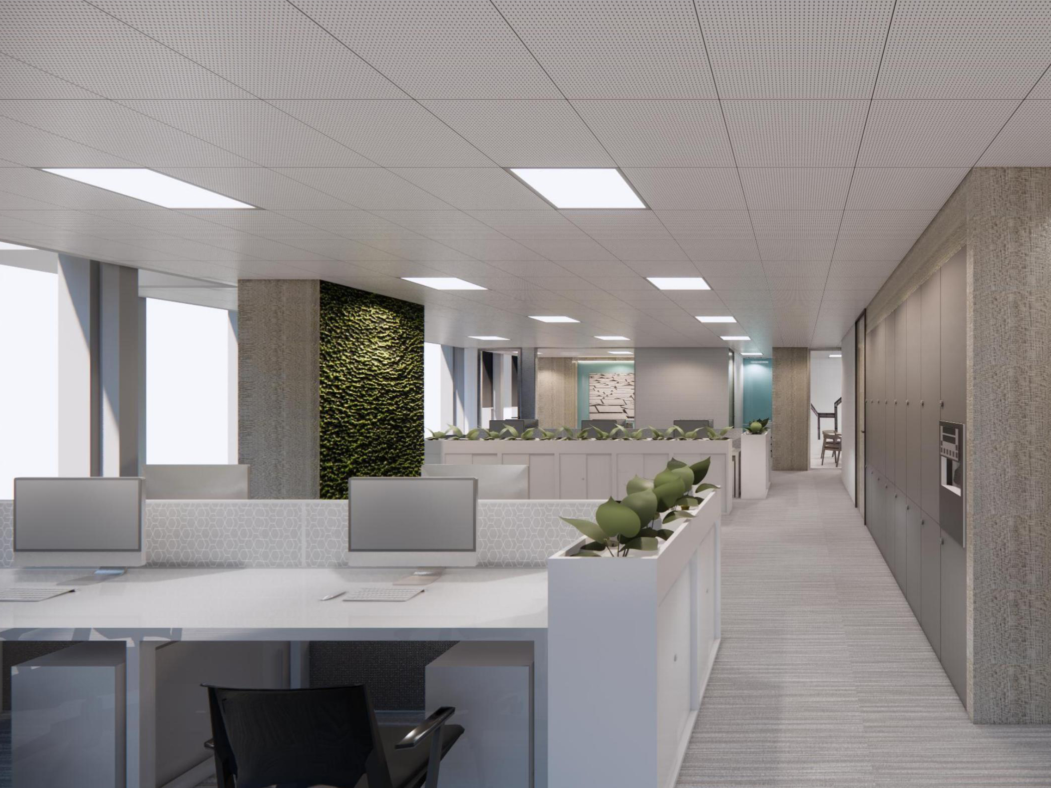 滁州2800平方現(xiàn)代簡(jiǎn)約辦公樓裝修設(shè)計(jì)項(xiàng)目(圖2) 開敞辦公區(qū).jpg