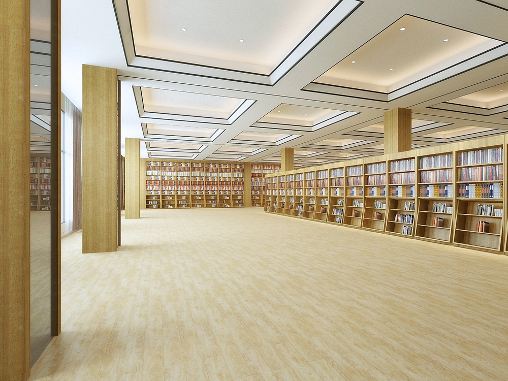 合肥45中內(nèi)部圖書館裝修設計案例(圖1) C1副本.jpg