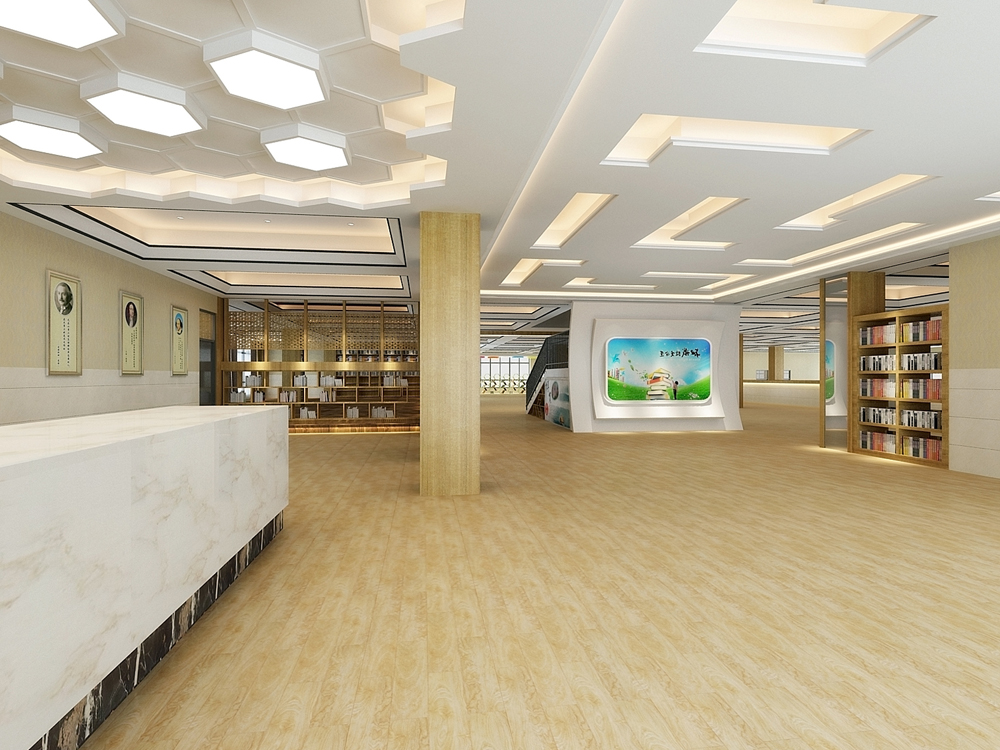 合肥45中內(nèi)部圖書館裝修設計案例(圖5) C6副本.jpg