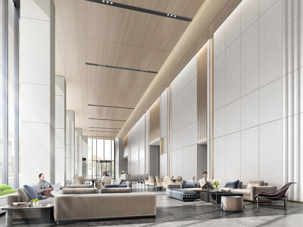 涇縣皖新機電辦公樓大廳裝修案例(圖1) 圖片1.jpg