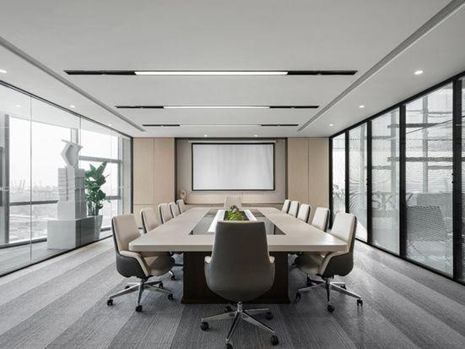 蕪湖1900平方現(xiàn)代風(fēng)辦公室裝修設(shè)計(jì)案例(圖1) 1.jpg