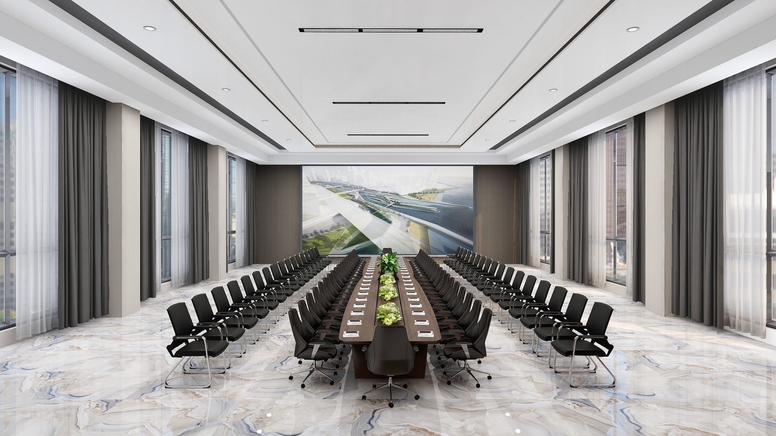 合肥800㎡現(xiàn)代簡約風辦公室裝修設計案例(圖2) 2.jpeg