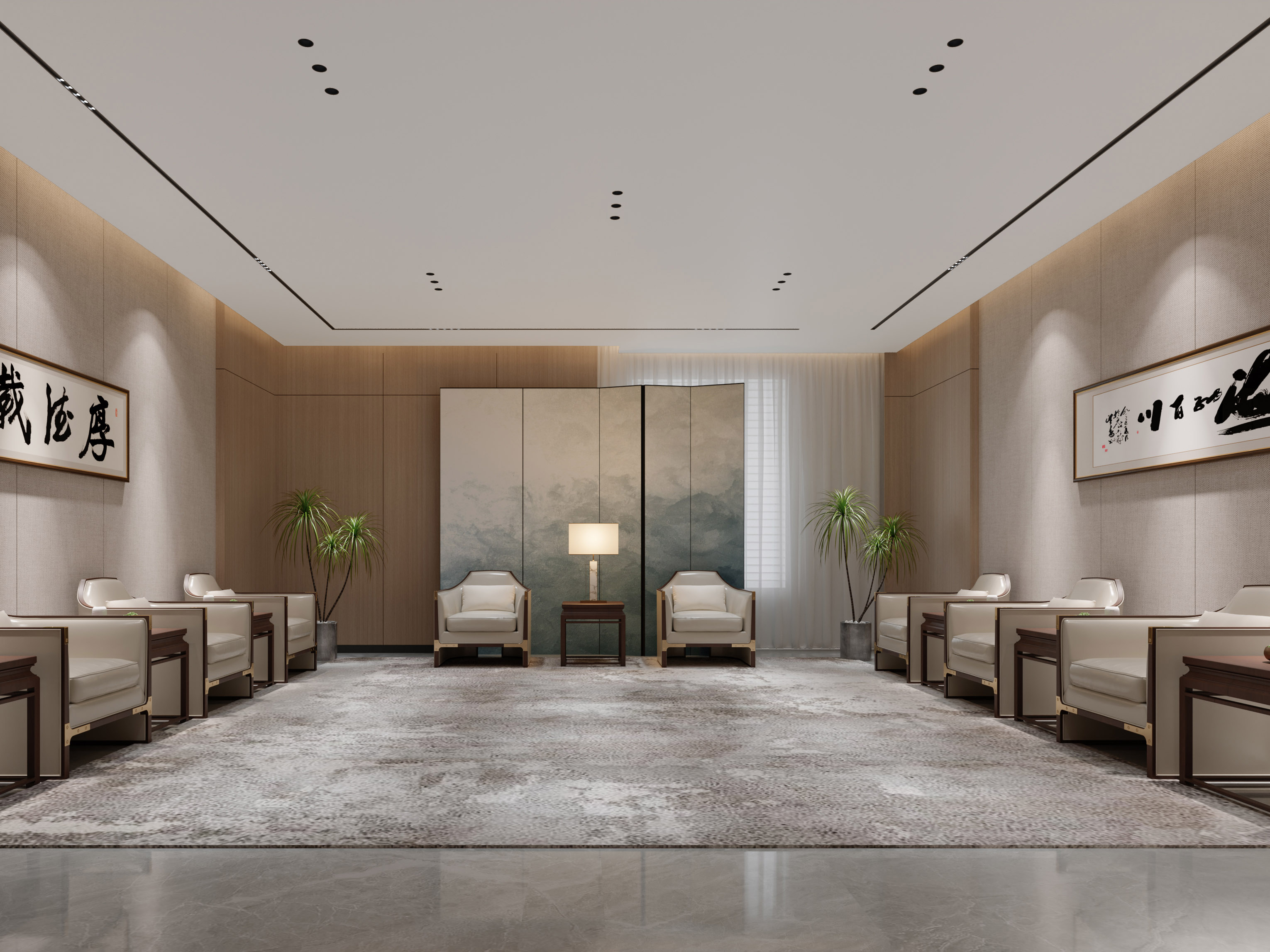 合肥包河區(qū)徽商總部廣場1500㎡設(shè)計施工一體辦公室裝修項目(圖5) 接待室1111小圖.jpg