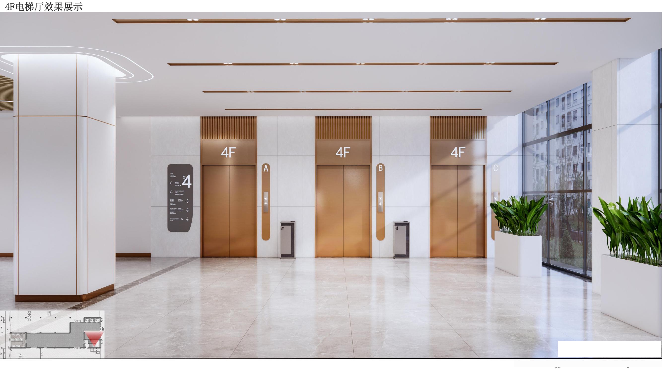 淮北商場內(nèi)部電梯裝修設(shè)計(jì)項(xiàng)目(圖5) 4淮北大潤發(fā)三四層公區(qū)效果圖匯總_11.jpg