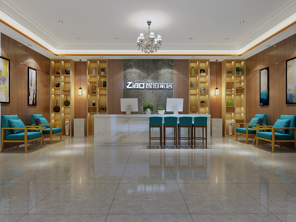 智泊家具展廳工程(圖1) 智泊家具展廳工程(圖1)