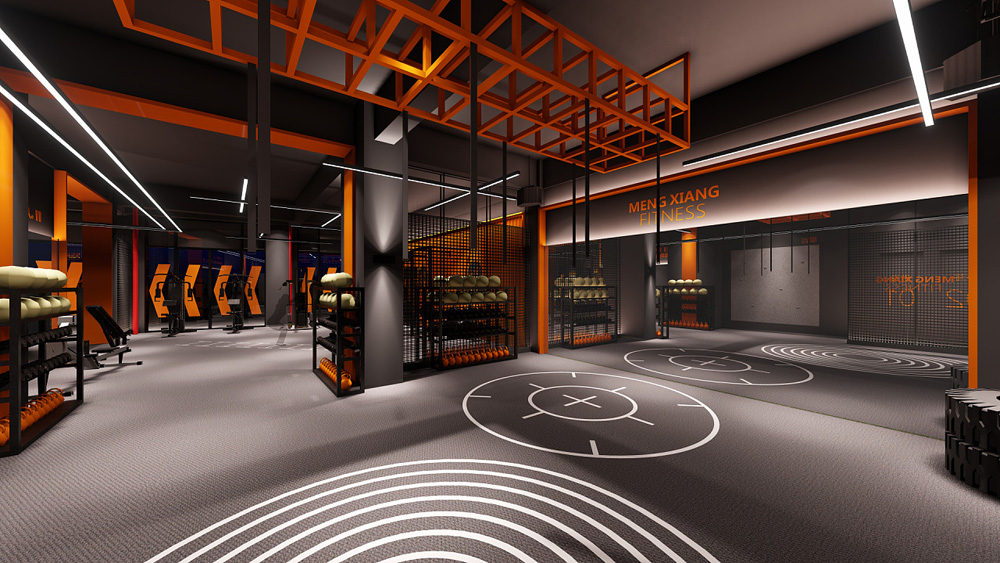 合肥2000平方啟動鍵-健身房裝修(圖1) 合肥2000平方啟動鍵-健身房裝修(圖1)