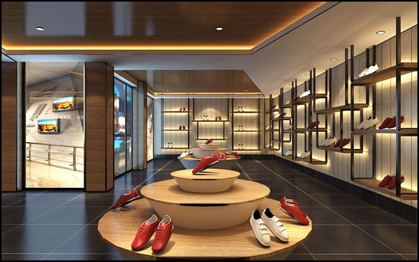 合肥200平方精品鞋店裝修設(shè)計(jì)(圖2) 合肥200平方精品鞋店裝修設(shè)計(jì)(圖2)