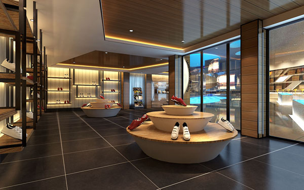 合肥200平方精品鞋店裝修設(shè)計(jì)(圖5) 合肥200平方精品鞋店裝修設(shè)計(jì)(圖5)